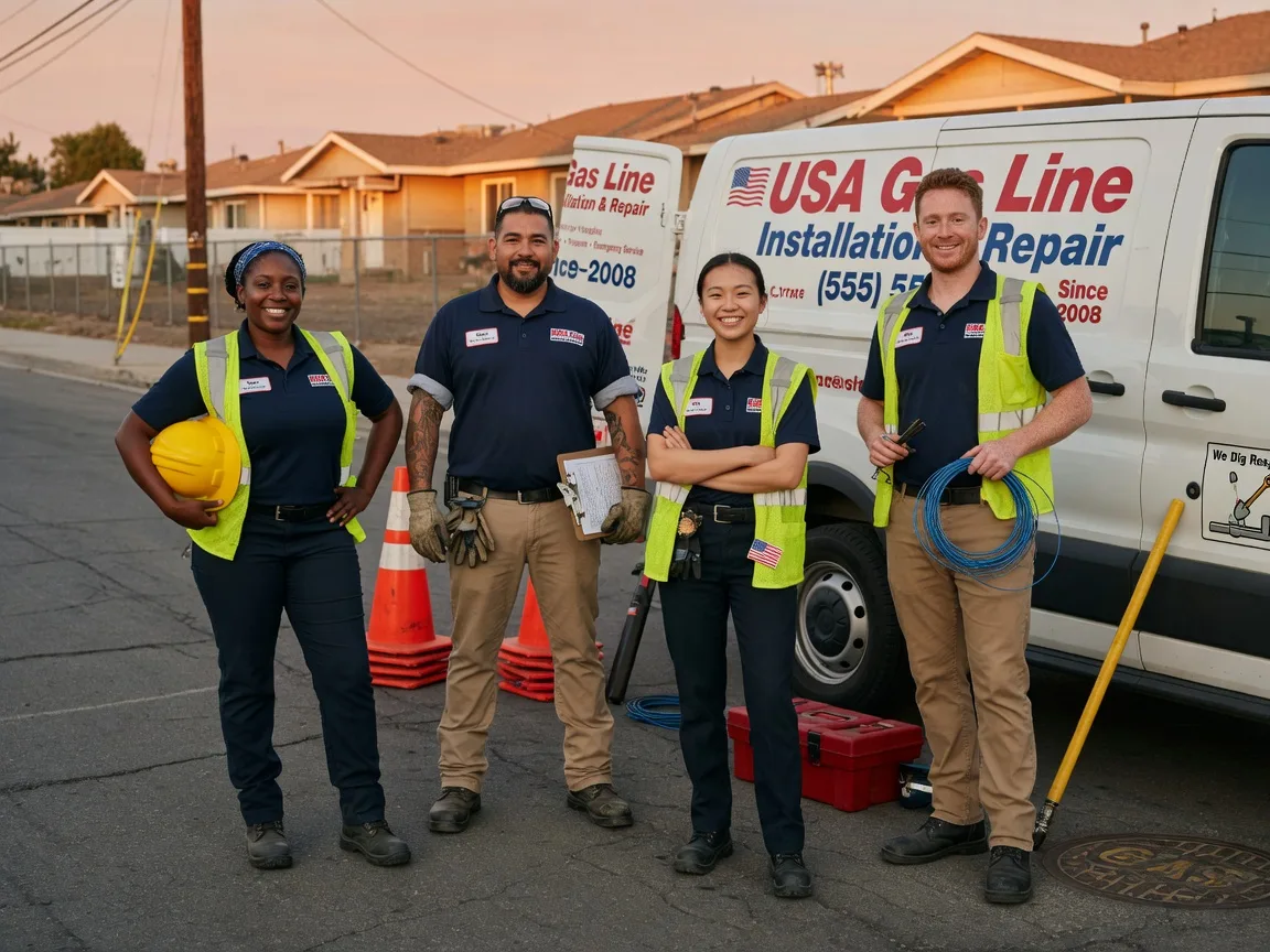 Gas Line Installation company in Cabins, WV